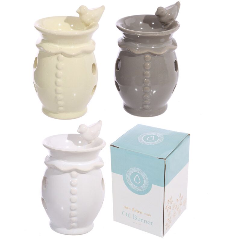 Bruciatore di profumo per uccelli in ceramica