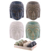 Bruciatore di fragranze crackelee glaze in ceramica BUDDHA - piccolo