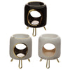 Eden Round Scent Burner Base de oro