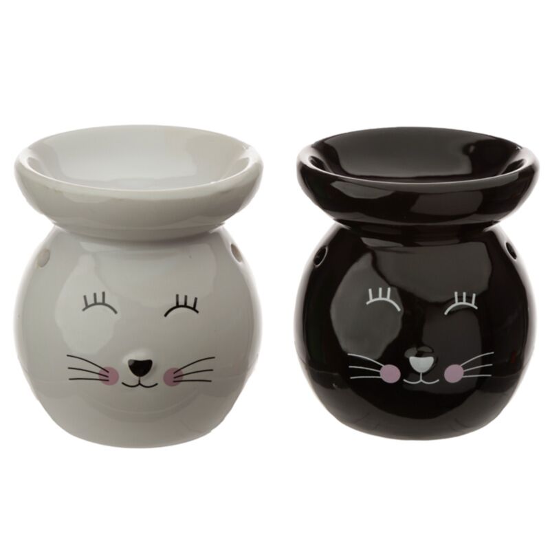 Bruciatore di odore di gatto in ceramica Eden