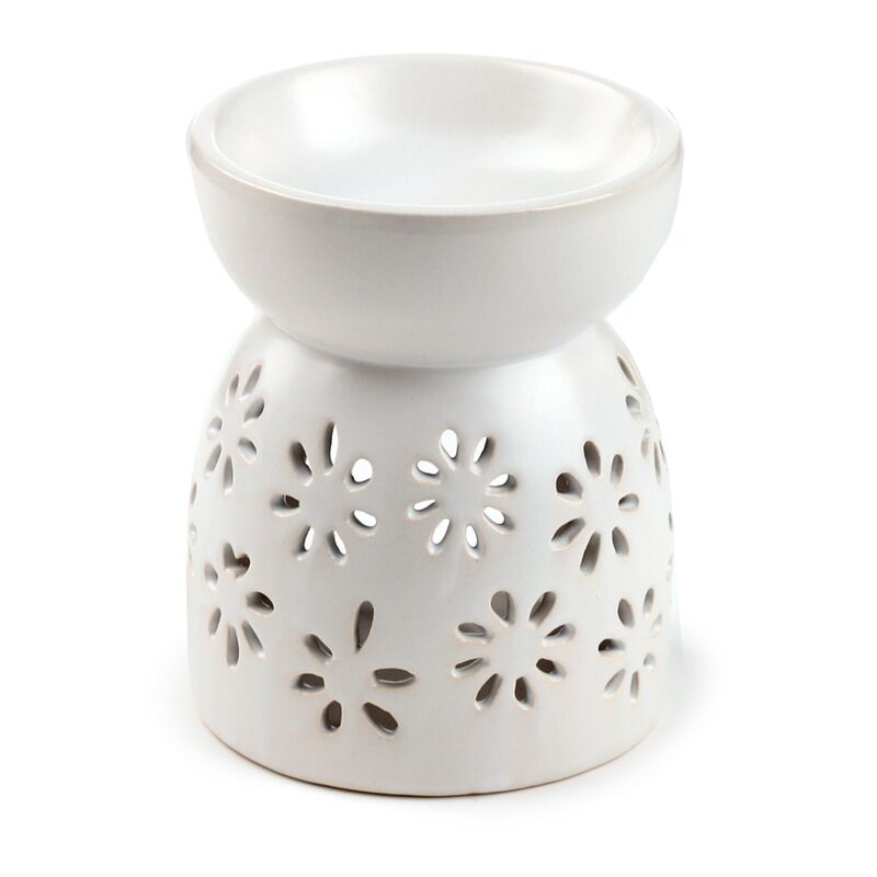 Burner di profumo in ceramica e olio di cera margriet