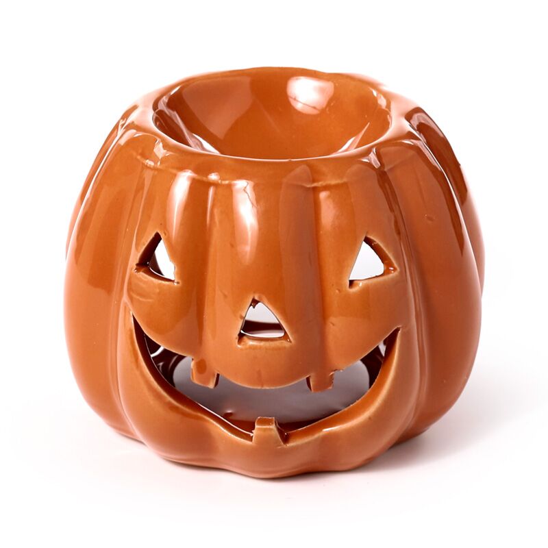 Pumpkin Jack O Burner di fragranze in ceramica lanterna
