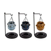 Burner e supporto per profumo sospeso a forma di caldaia Eden