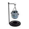 Burner e supporto per profumo sospeso a forma di caldaia Eden