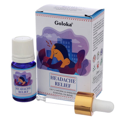 Iluminación de dolor de cabeza - Goloka Essential Oil Mix 10ml