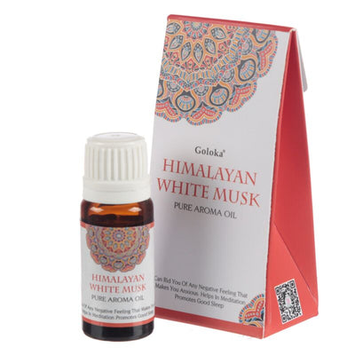 Himalaya White Musk 10ml - Aceite de fragancia de Goloka
