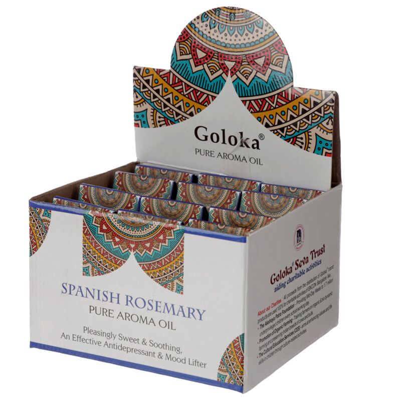 Rosmarino spagnolo 10 ml - olio di fragranze di Goloka