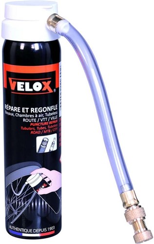 Velox spray puede -tire fijar la bicicleta tyerepair 125ml