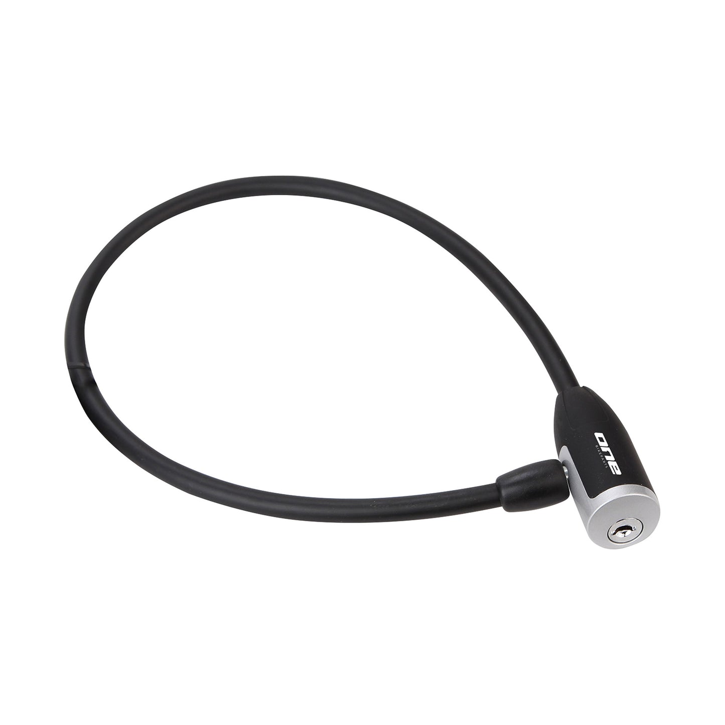 Uno de una cerradura de cable 12.65 12 mm 65 cm Negro