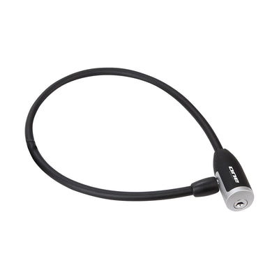 Uno de una cerradura de cable 12.65 12 mm 65 cm Negro