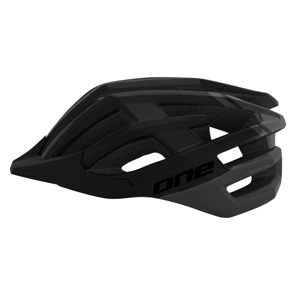 One One Helm MTB Race M L (57-61) Negro Gray