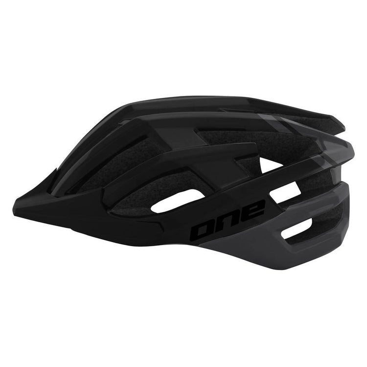 One One Helm MTB Race M L (57-61) Black Gray