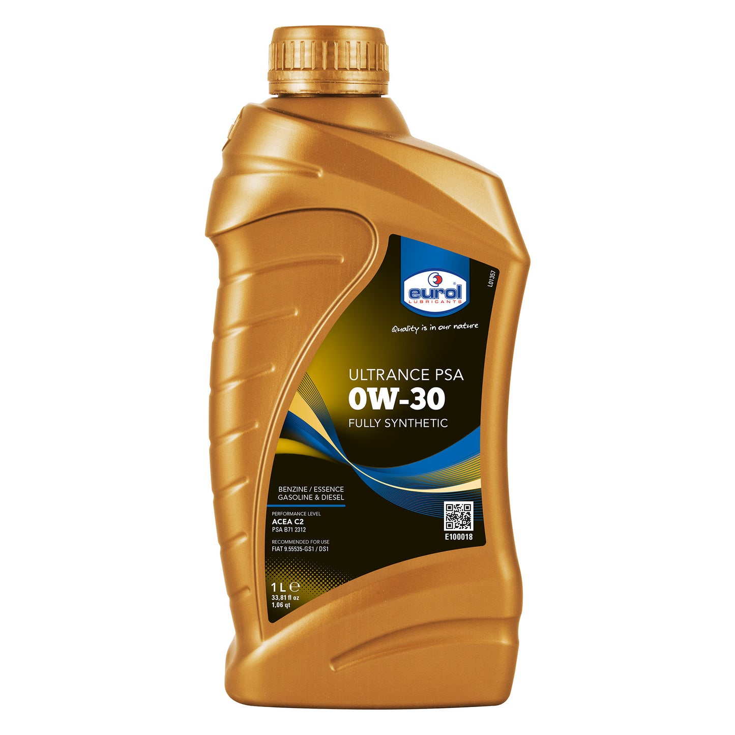 Olio motore Ultrance Eurol PSA 0W30 C2 E100018 da 1 litro