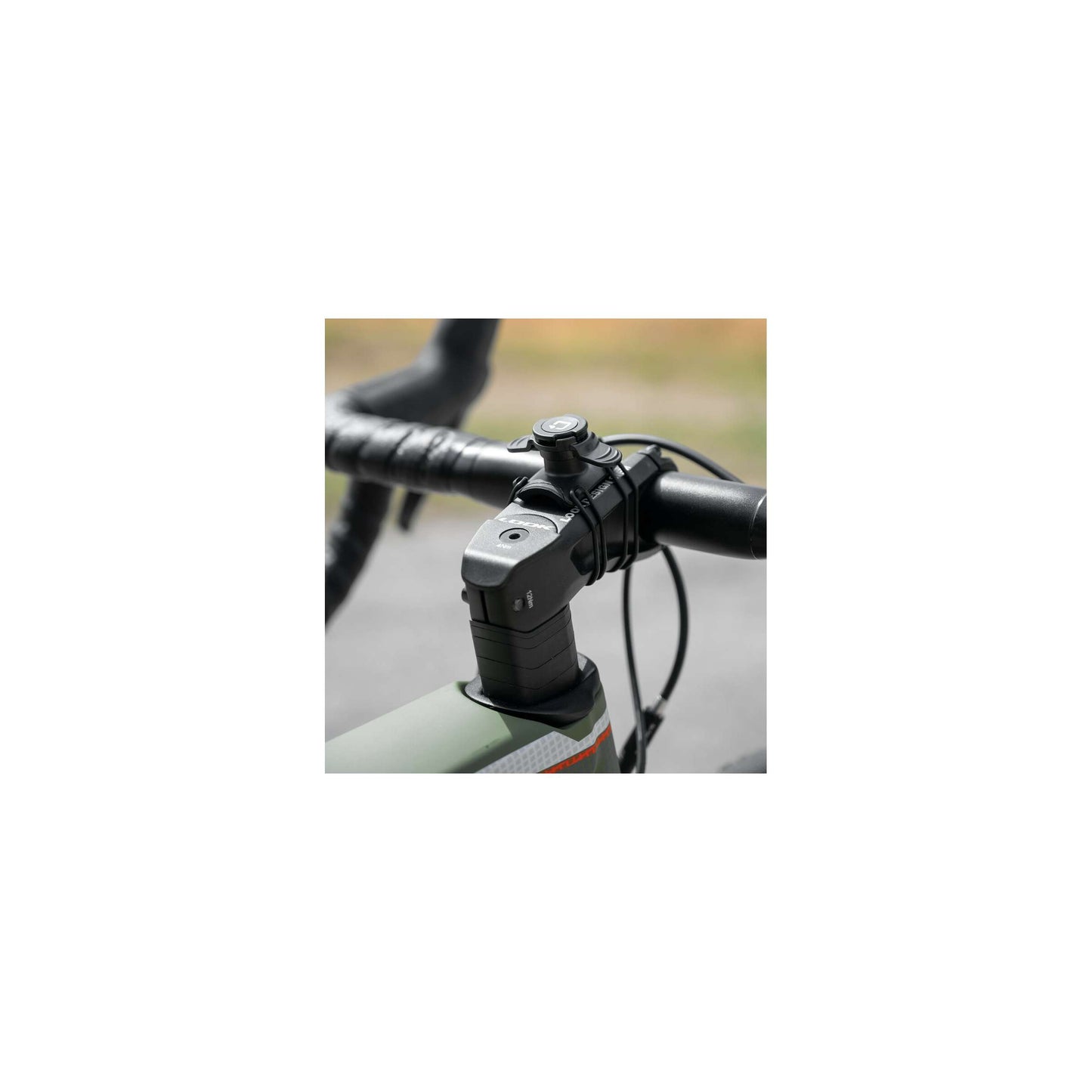 Bicicletta Optiline, sterzo, attaccamento dello stelo Opti-Bike