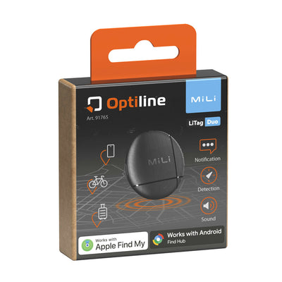 Optiline duo tag rastreador inteligente android apple