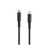 Optiline siliconen kabel usb type c > apple 8 pin - 60 cm