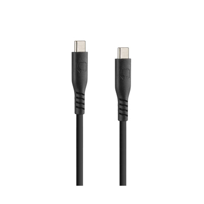 Cable de silicona optilina Tipo USB C> USB Tipo C - 20 cm