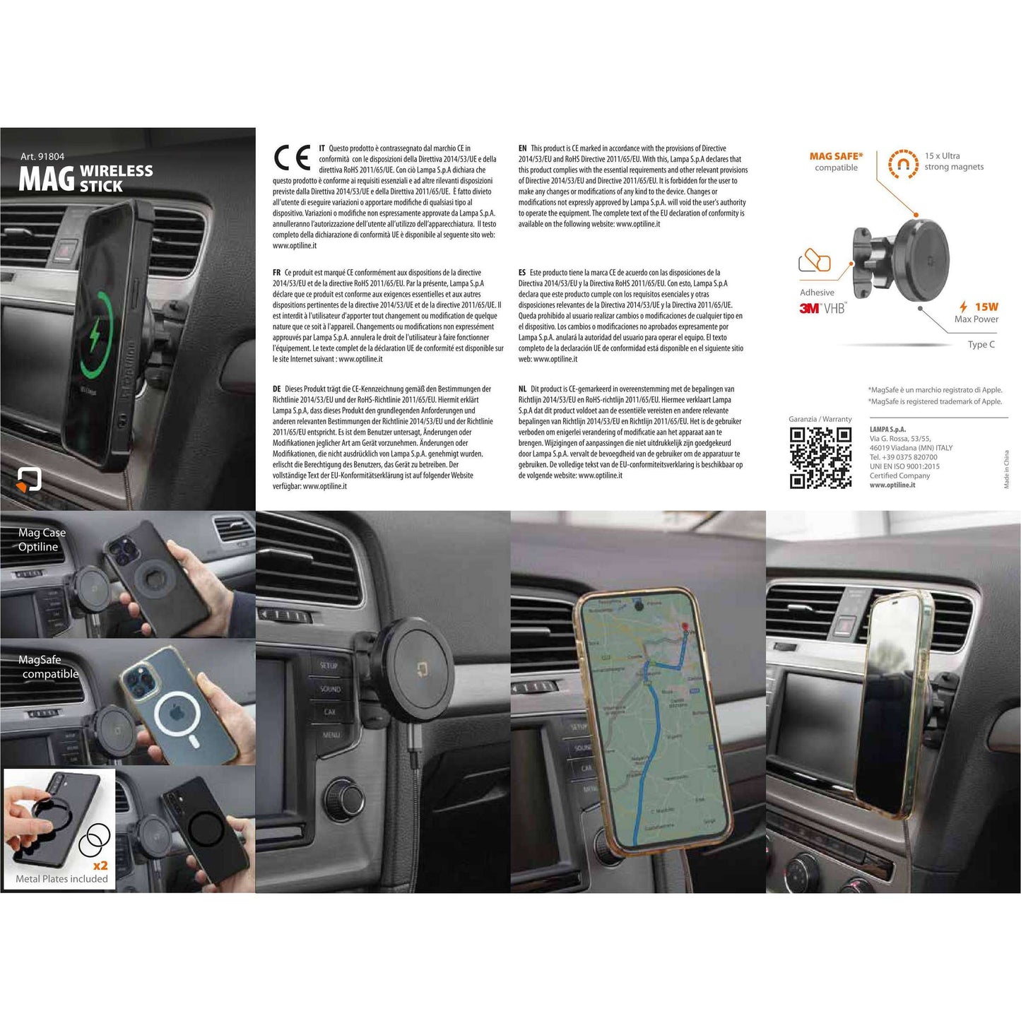 Bastoncino wireless di Optiline Mag