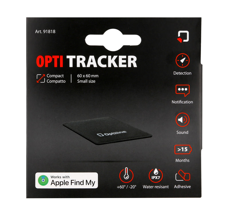 Optiline Tracker Compact, localizzatore adesivo ultra-sottile