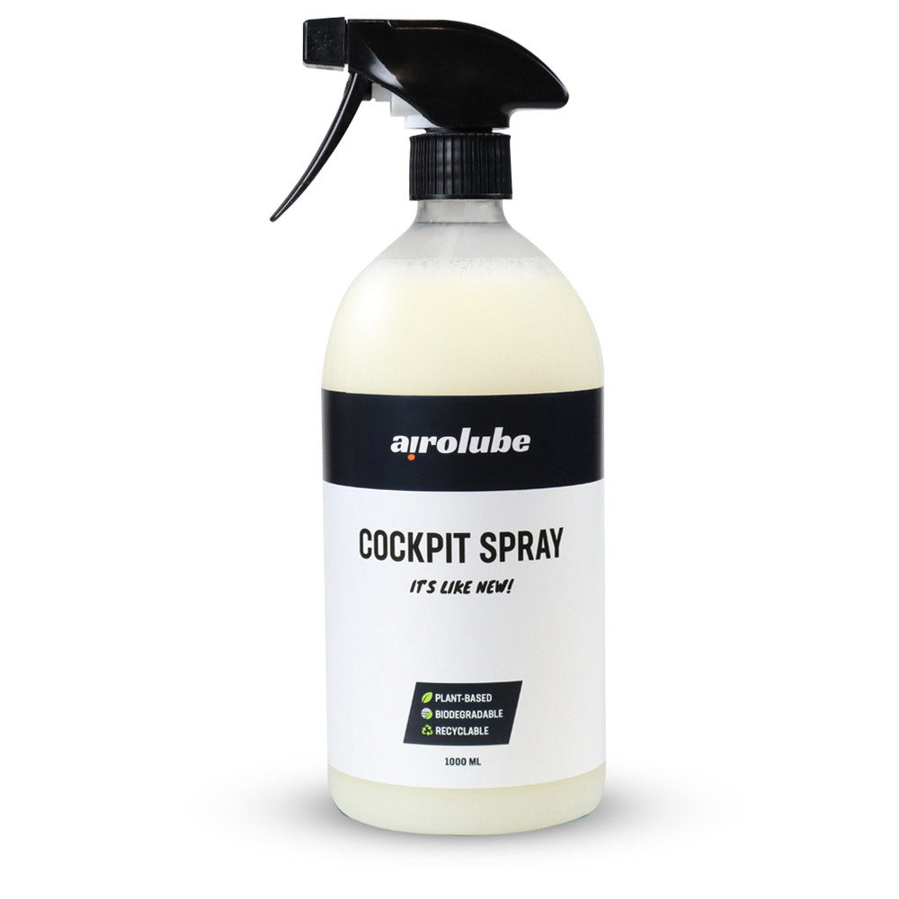 spray di pilotaggio da 1000 ml di nero bianco