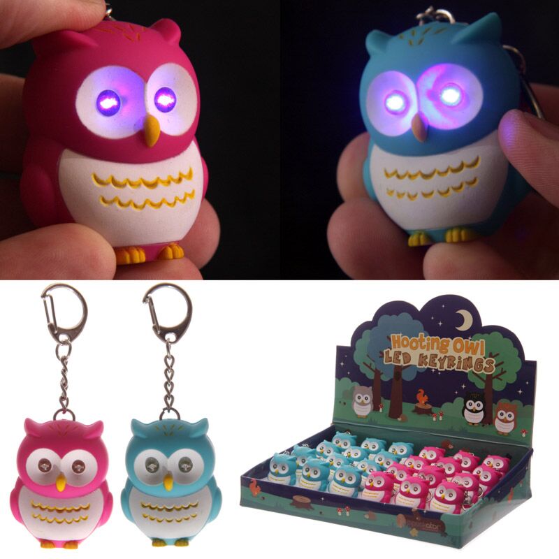 Porta key chiaramente luminosa blu rosa