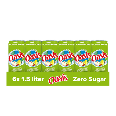 Oasis apple pear can (24x 33cl)