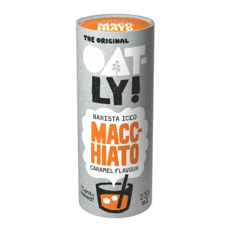 Macchiato de caramelo con helado de avena y café (12x235 ml)
