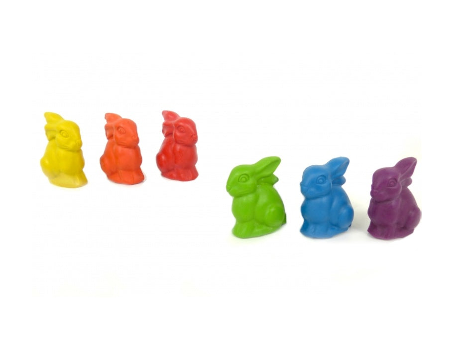 Ökonorm cera crayons conejos figuras 6 piezas
