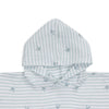 Crabby | Spiaggia idrofila verde verde poncho 52 x 52 cm