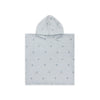 Crabby | Spiaggia idrofila verde verde poncho 52 x 52 cm