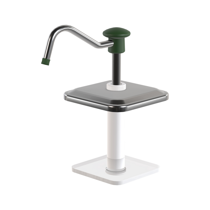 Erogatore a tromba per olio per secchio quadrato (2,5 litri).