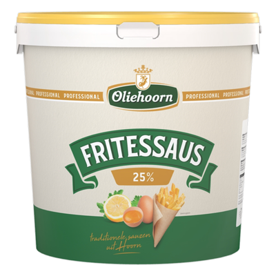 Oliehoorn fries sauce 25% (10 liters)