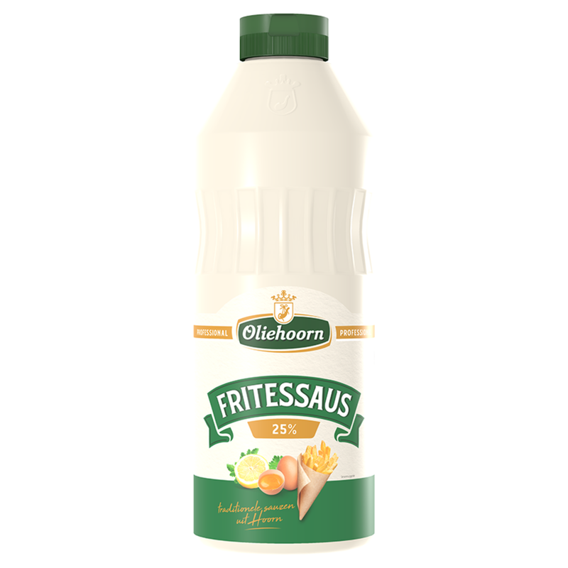 Oliehoorn fritessaus (900ml)