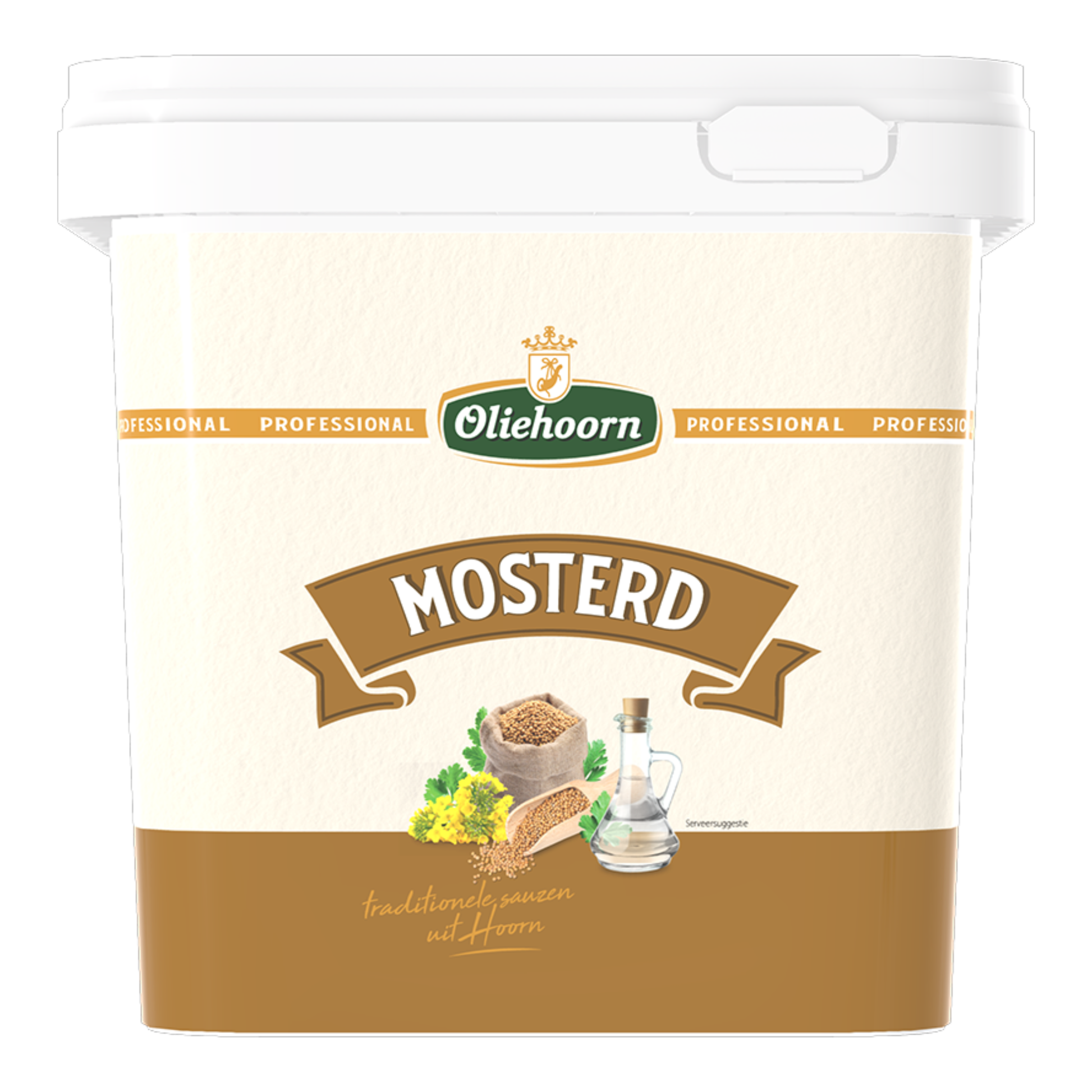 Cubo de mostaza Oliehoorn (2,5 litros)