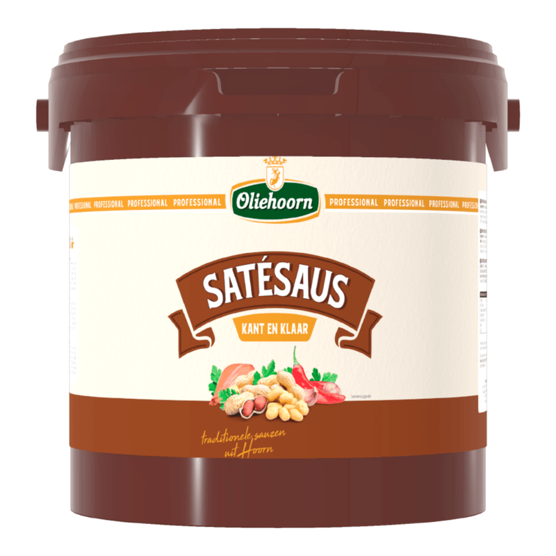 Salsa satay Oliehoorn pronta (2,5 kg)