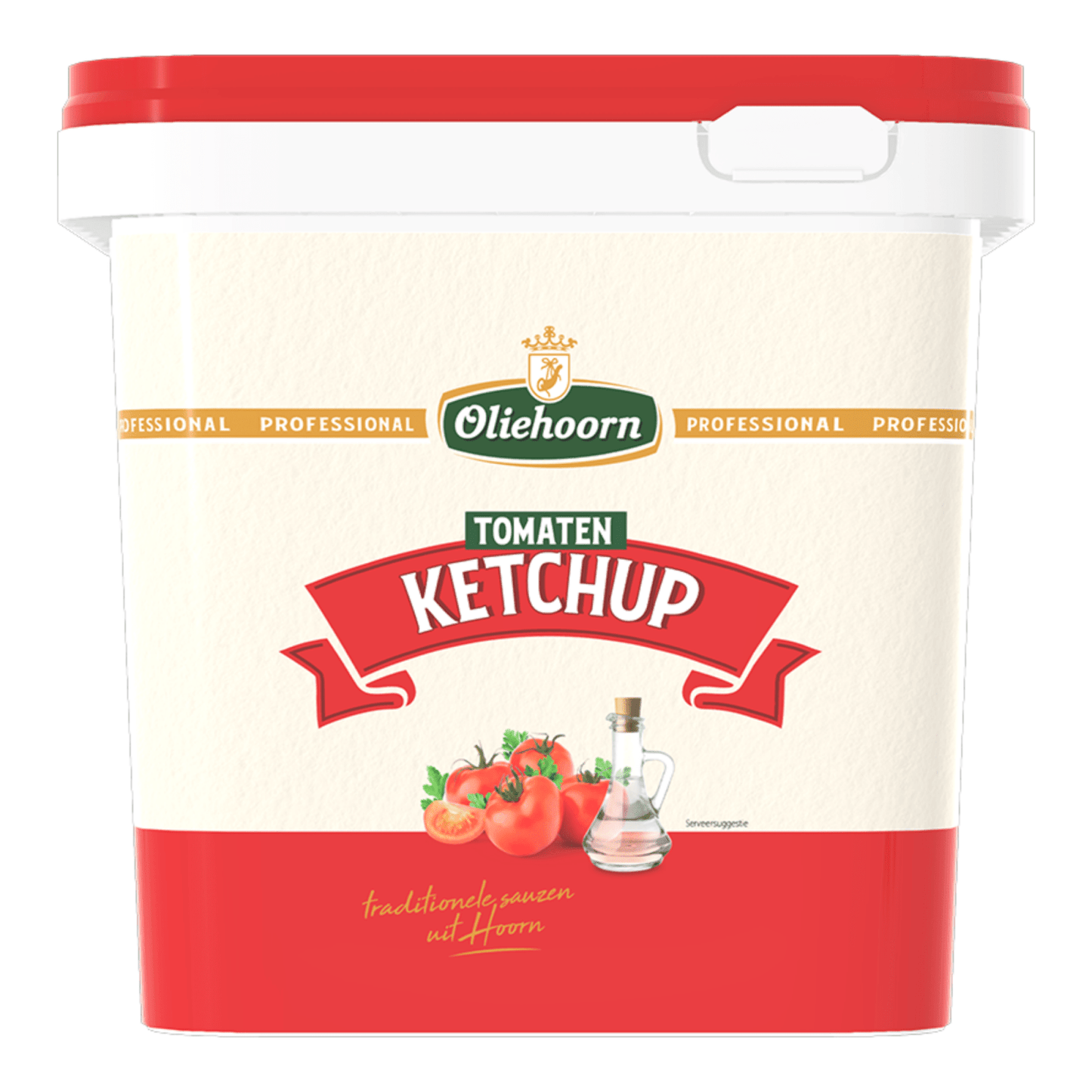 Cubo de ketchup de tomate Oliehoorn (2,5 litros)