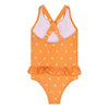 Bacio arancione | Costume da bagno UV per ragazze arancioni