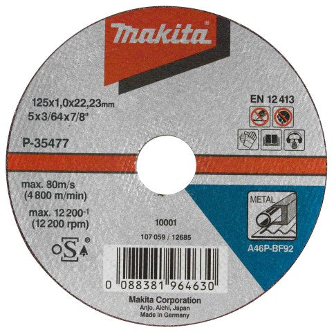 Accesorios Makita disco de corte 355x3x25,4 con - b-10665-5
