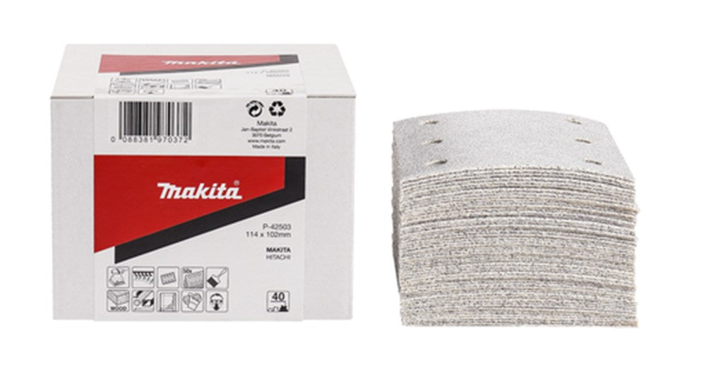 Accessori Makita foglio abrasivo k150 114x102 wh - p-42553 - p-42553