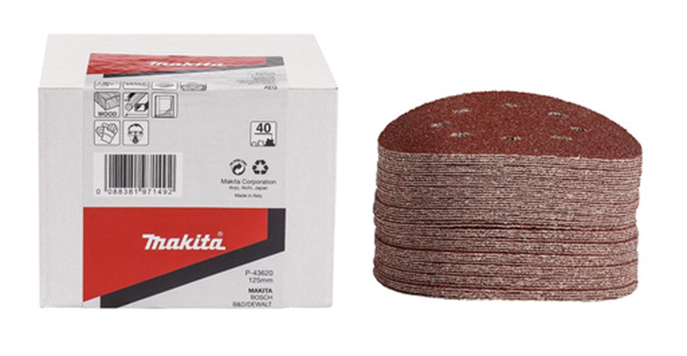 Makita accesorios disco lija k240 125 rojo v. - p-43686 - p-43686