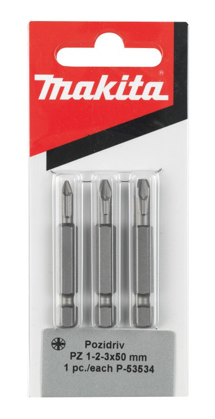 Accessori Makita punta a vite pz1 2 3x50mm 1 4 - p-53534