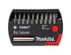 Makita accessories screwdriver bit set 11-piece torx - p-53768