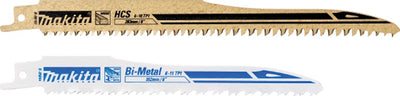 Accesorios Makita juego de hojas de sierra alternativa - 10 piezas | 5x b-05153 (madera) y 5x b-05044 - p-71663