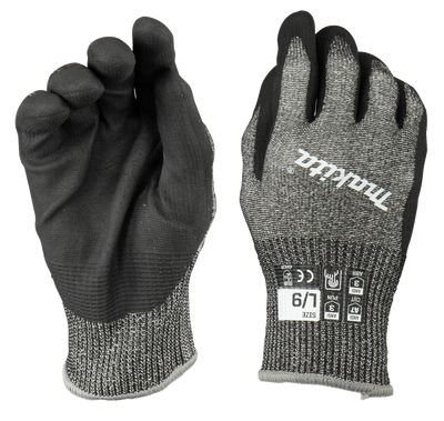 Guante de trabajo Makita | resistente a cortes | talla l 9 - p-84729
