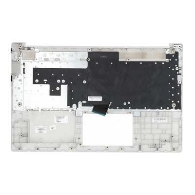 Tastiera per laptop HP Qwerty US + Copertura superiore - argento