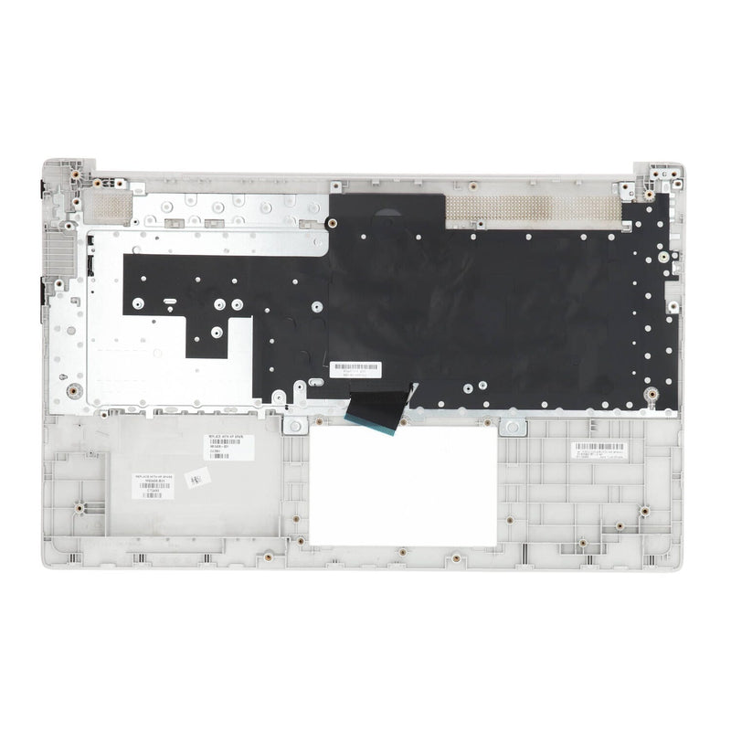 Ty hp laptop toetsenbord qwer us + top cover - zilver