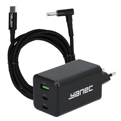 Act Yanec compe gan charger 100w + 4.5 x 3.0 mm HP charging cable