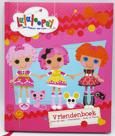 Van der Doelen Lalaloopsy Friends Book deja que todos tus mejores amigos escriban aquí