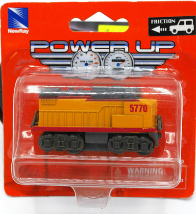 Tren de locomotora de metal con unidad de fricción oranje