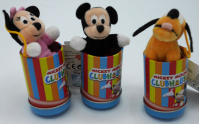 Disney Mickey, Minnie Mouse y Goofy in Nice Can, 7 cm de alto